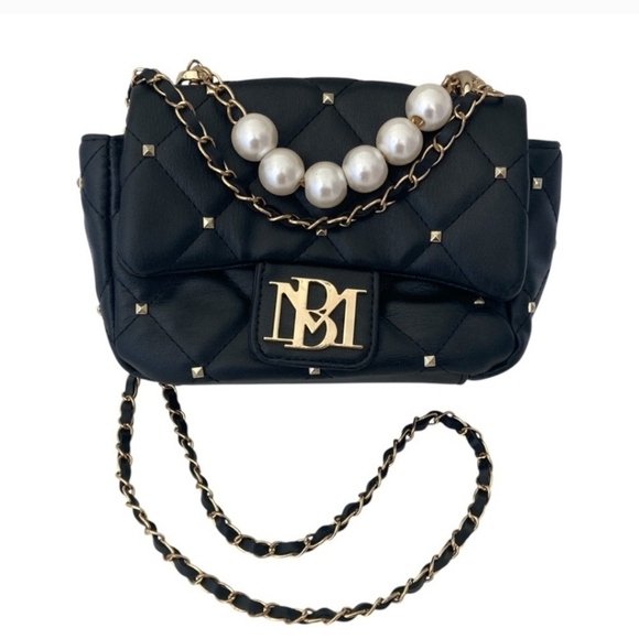 Badgley Mischka Women's Mini Flap Quilted Crossbody Handbag - Picture 4 of 12